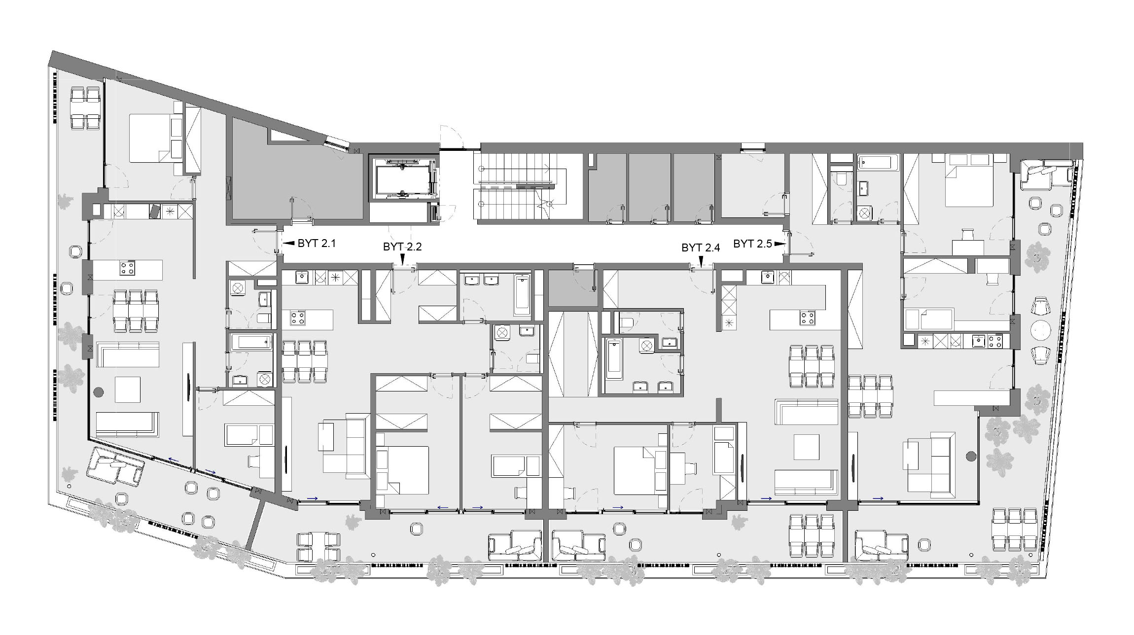 2 Poschodie Villa erme 